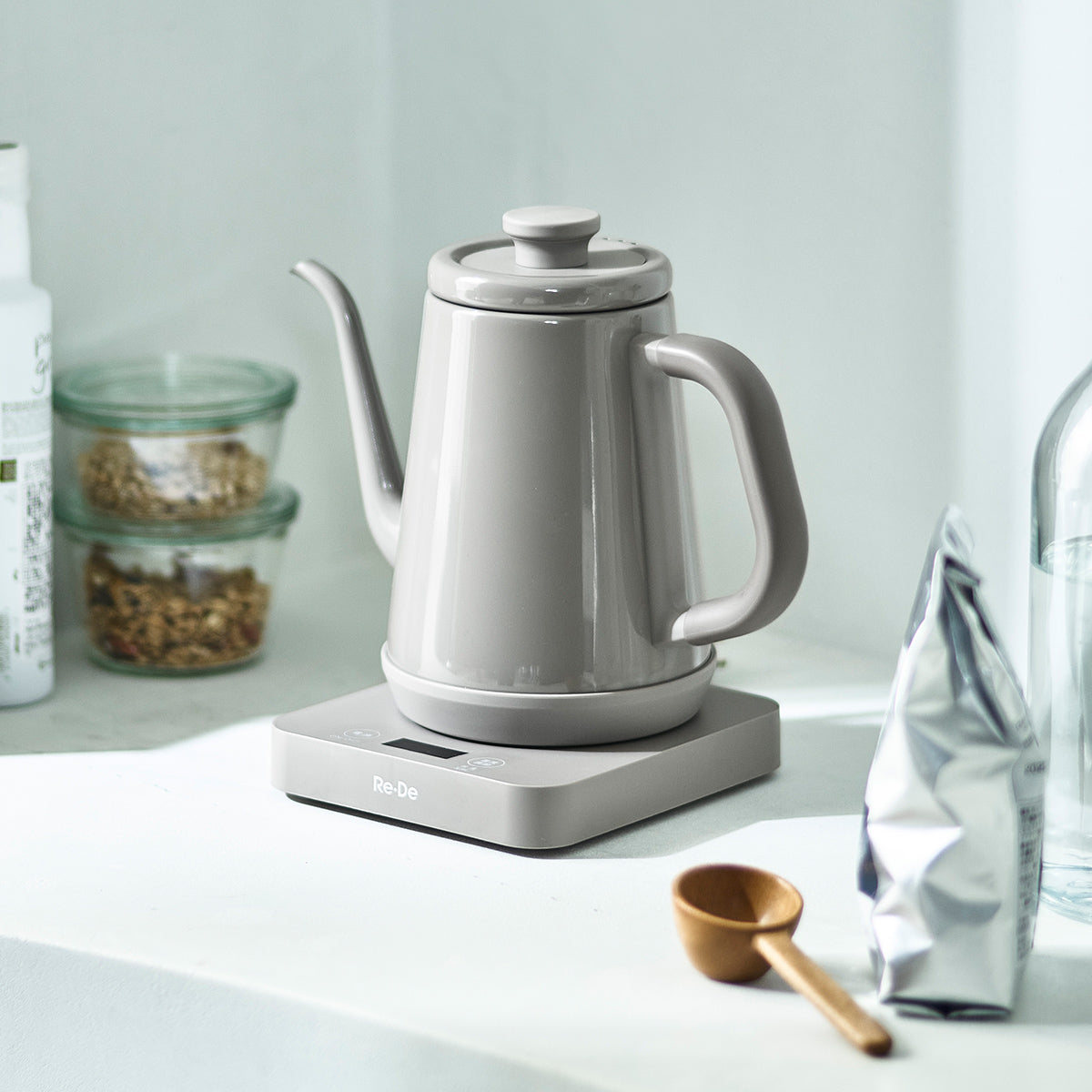 Re・De Kettle / リデ 温度調節電気ケトル 1L RD-K002